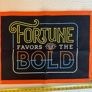 Oxford pennant fortune favors the bold flag